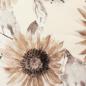 Preview: French Terry mit Blüten und Blätter in Naturtönen von Christiane Zielinski by Swafing 